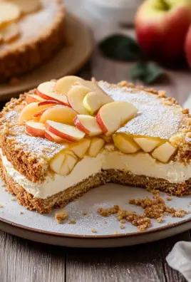 Apfel-Mascarpone-Torte mit Mandelboden 22 Apfel-Mascarpone-Torte mit Mandelboden