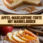 Apfel-Mascarpone-Torte mit Mandelboden 29 Pinterest Hidden Image