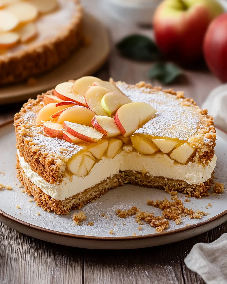Apfel-Mascarpone-Torte mit Mandelboden 32 Apfel-Mascarpone-Torte mit Mandelboden