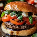 Bruschetta-Burger