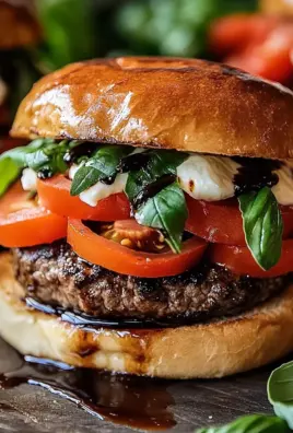 Bruschetta-Burger