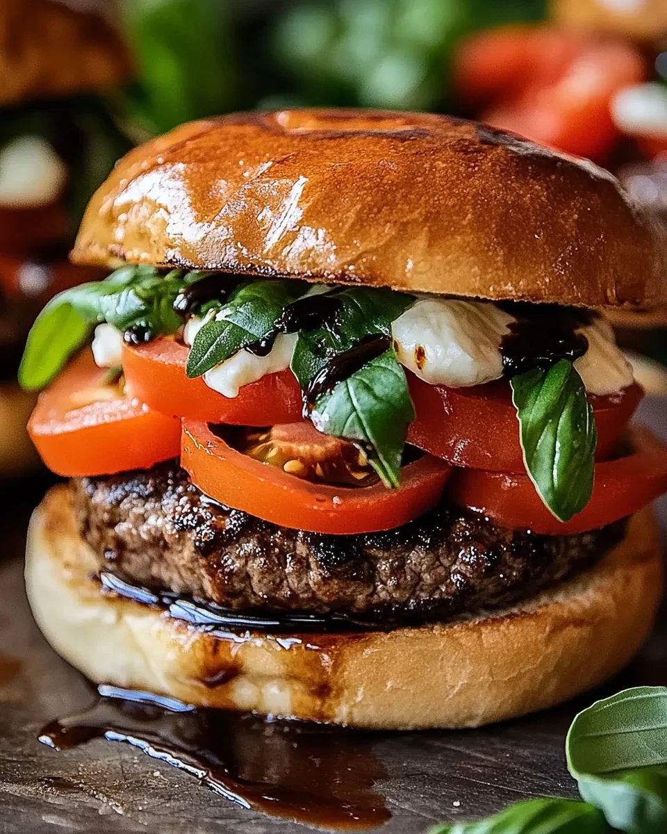 Bruschetta-Burger