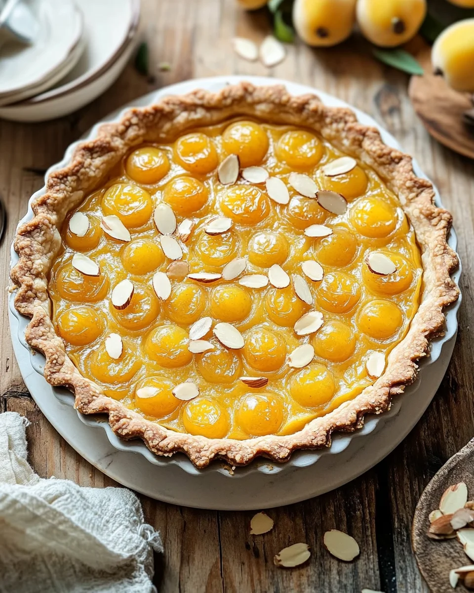 Els&auml;ssische Mirabellentarte mit Frangipane