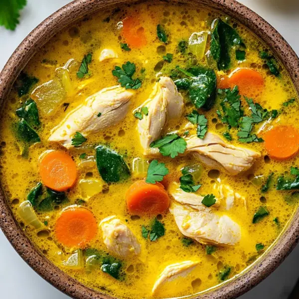 Entzündungshemmende Kurkuma-Hühnersuppe Rezept genießen!