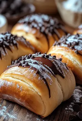 Fluffige Schokobrötchen 16 Fluffige Schokobrötchen