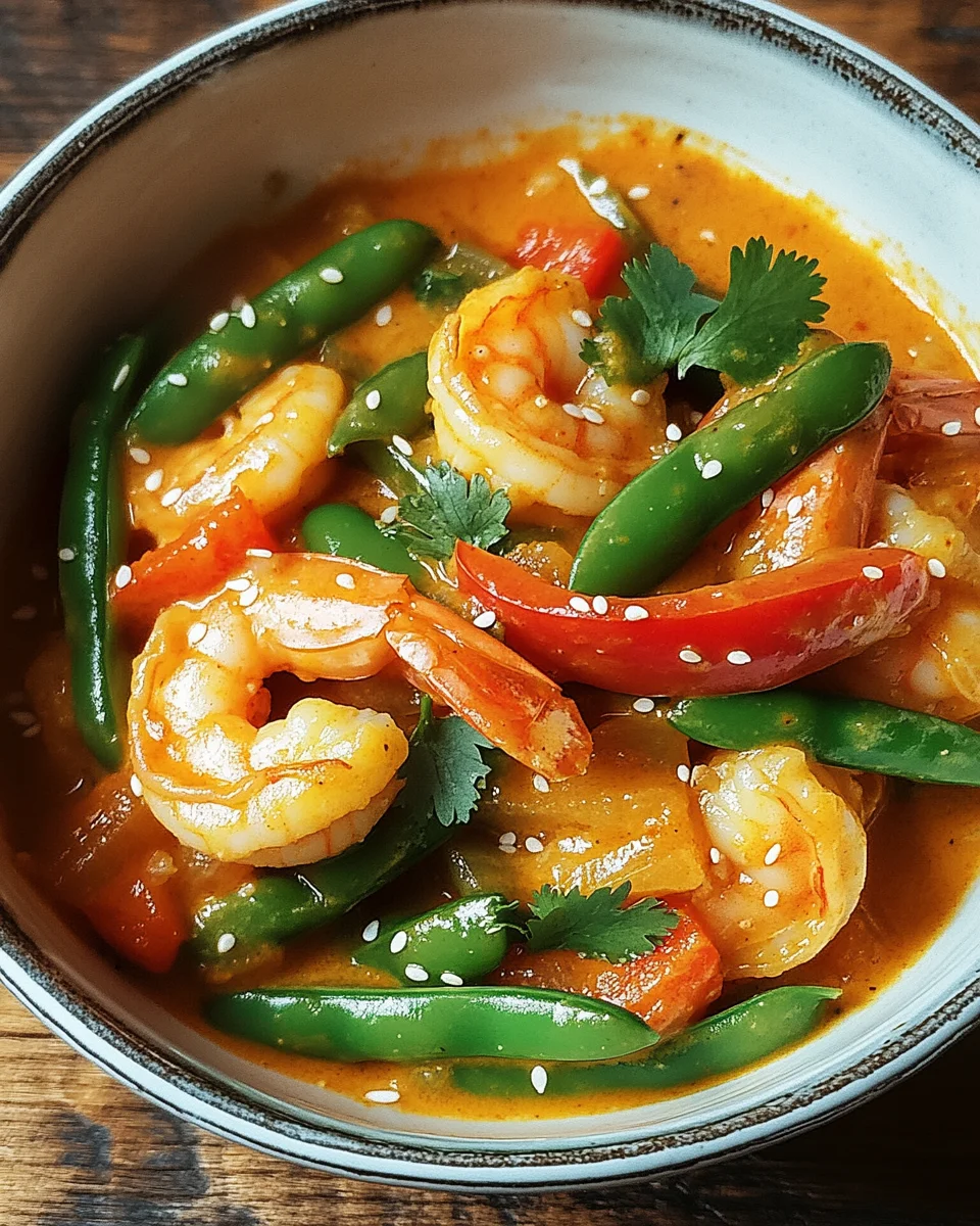 Garnelencurry mit Zuckerschoten 24 Garnelencurry mit Zuckerschoten