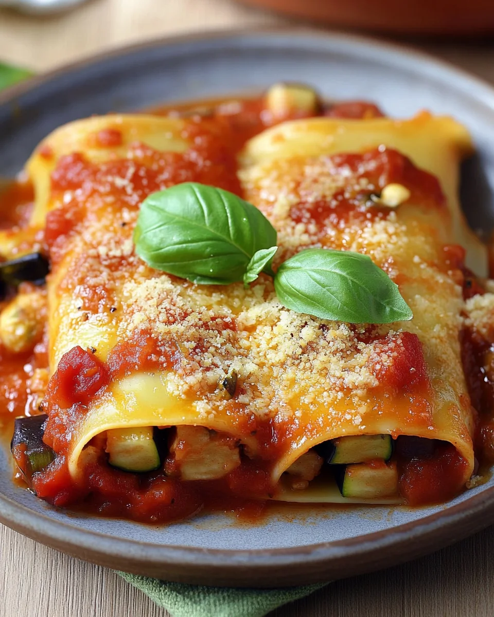 Gem&uuml;se-Cannelloni