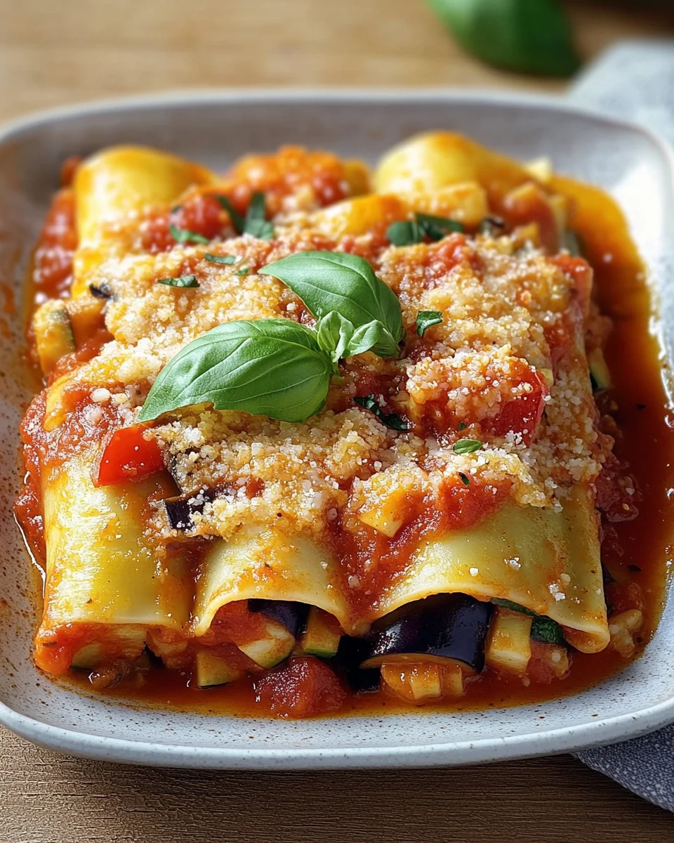 Gem&uuml;se-Cannelloni