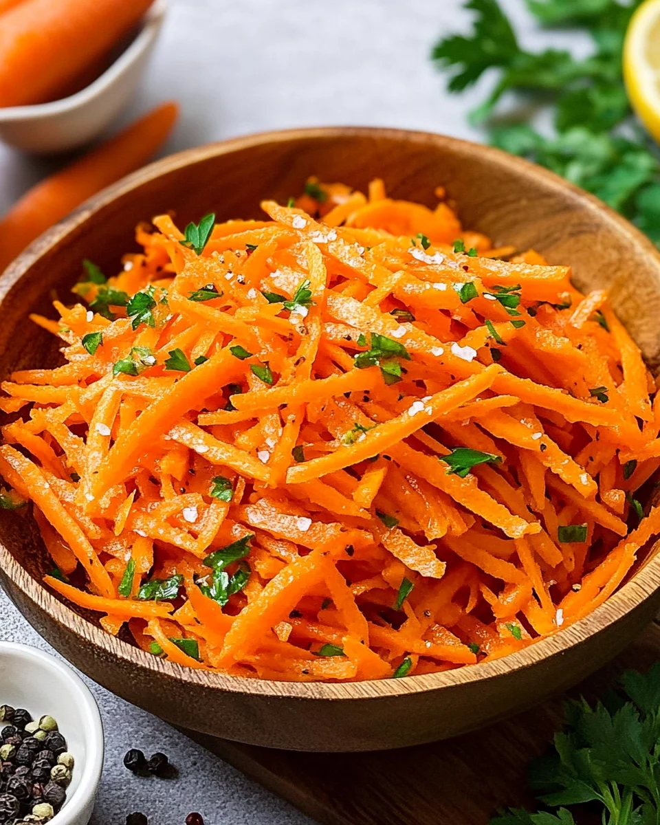 Gesunder Karottensalat