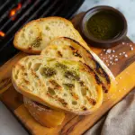 Grillbrot mit Oliven&ouml;l und Meersalz
