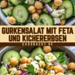 Gurkensalat mit Feta und Kichererbsen 17 Pinterest Hidden Image