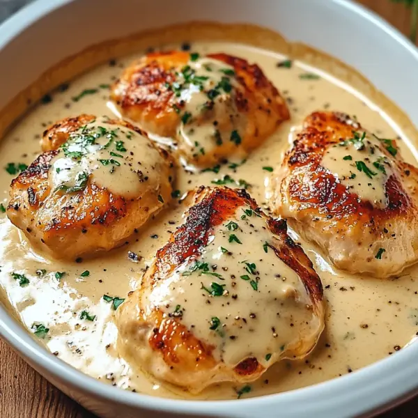 Hähnchen in Frischkäsesauce
