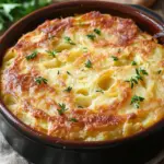 H&uuml;ttenk&auml;se Kartoffelr&ouml;sti Auflauf