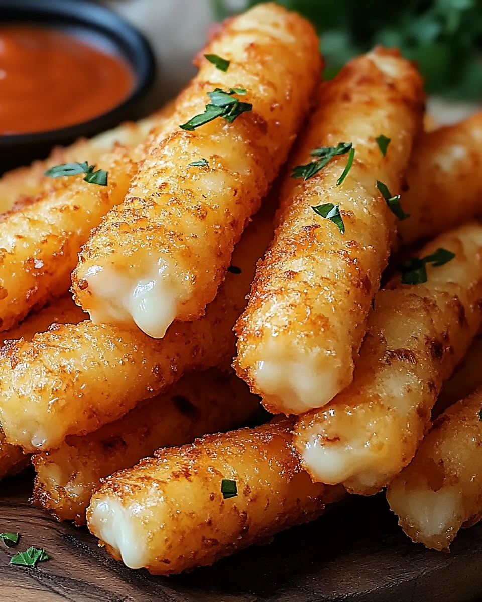 Kartoffel-Käse-Sticks 16 Kartoffel-Käse-Sticks