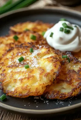 Kartoffelpuffer ohne Fett aus der Heißluftfritteuse
