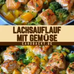 Lachsauflauf mit Gemüse 23 Pinterest Hidden Image