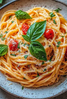 Linguine mit Tomaten-Parmesansoße