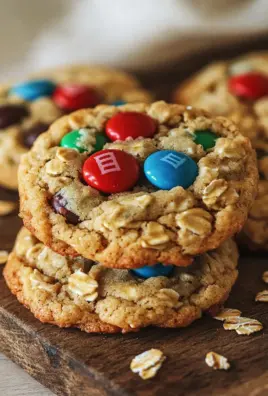 M&M-Cookies mit Haferflocken 18 M&M-Cookies mit Haferflocken
