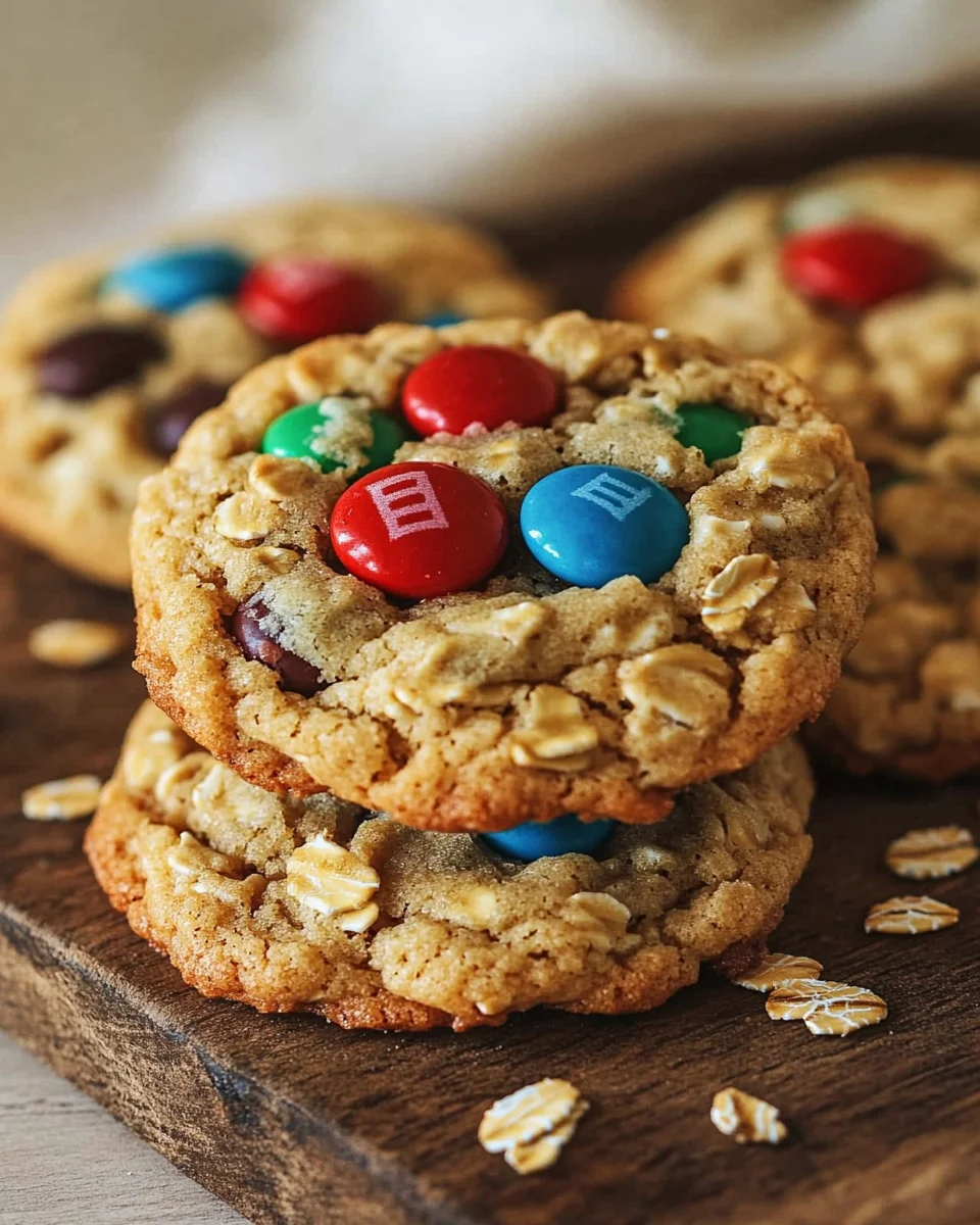 M&M-Cookies mit Haferflocken 23 M&M-Cookies mit Haferflocken