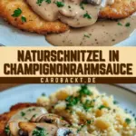 Naturschnitzel in Champignonrahmsauce 21 Pinterest Hidden Image