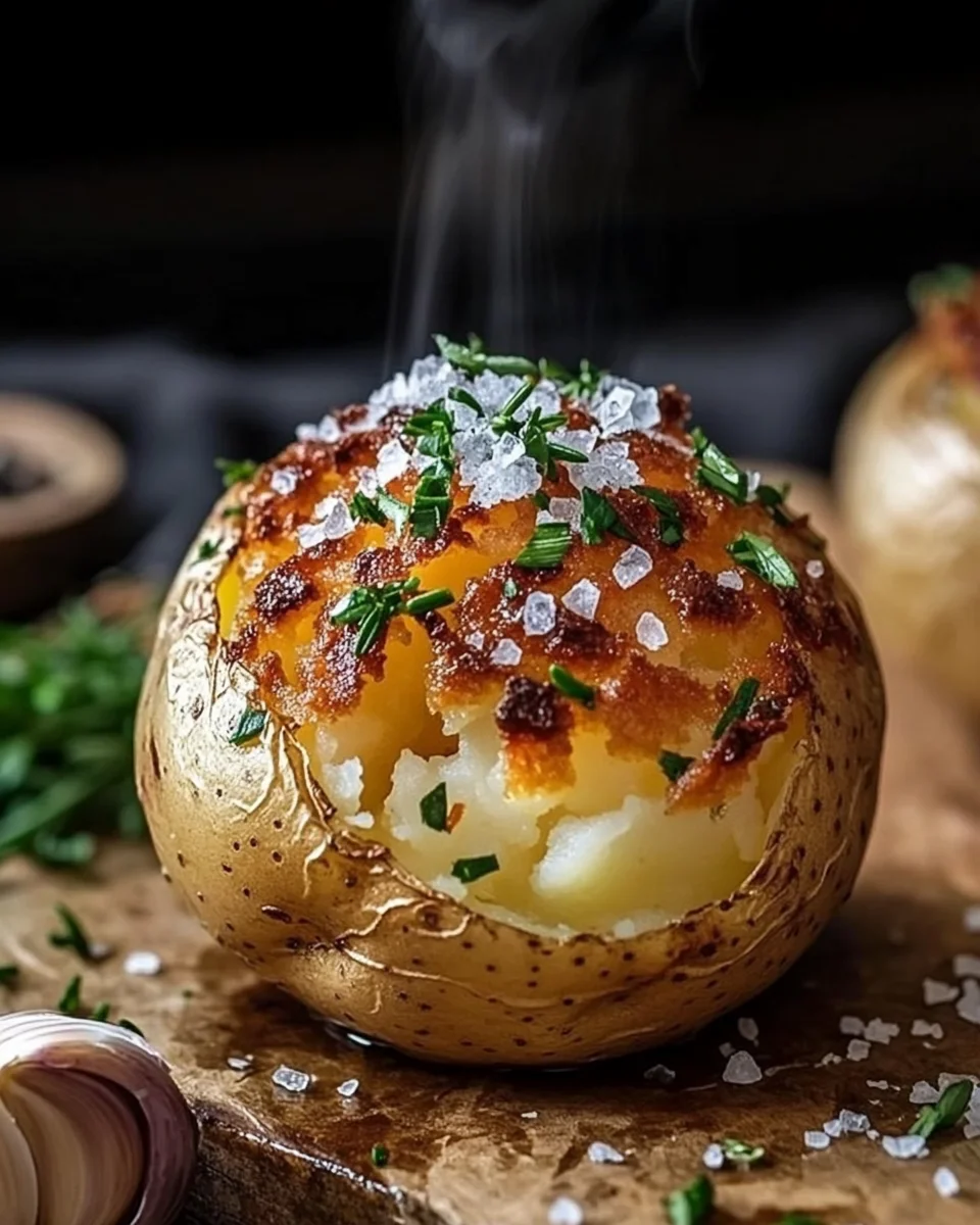 Ofenkartoffel aus der Heißluftfritteuse