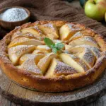 Omas versunkener Apfelkuchen