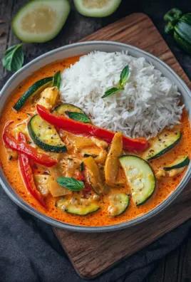 Paprika-Zucchini-Rahm-Hähnchen