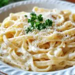 Pasta in K&auml;se Sahne So&szlig;e