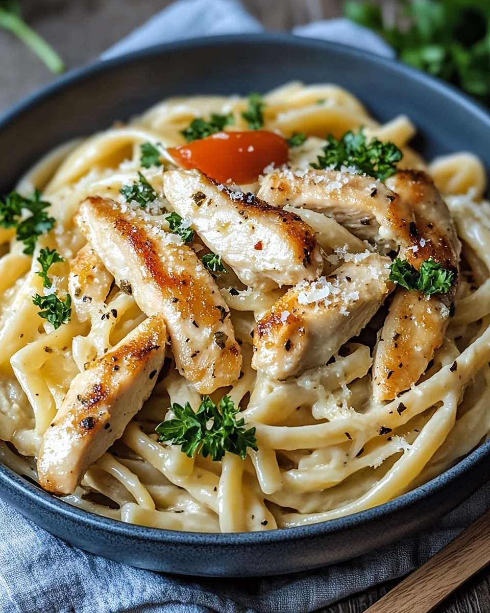 Pasta mit H&auml;hnchen