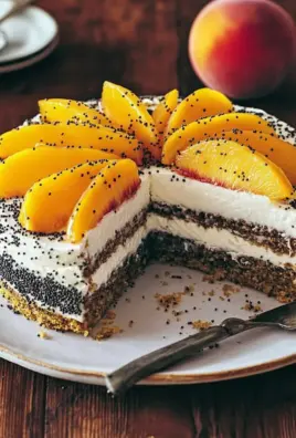Pfirsichtorte mit Mohn 21 Pfirsichtorte mit Mohn