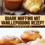 Quark Muffins Mit Vanillepudding Rezept 16 Pinterest Hidden Image