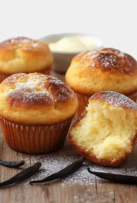 Quark Muffins Mit Vanillepudding Rezept