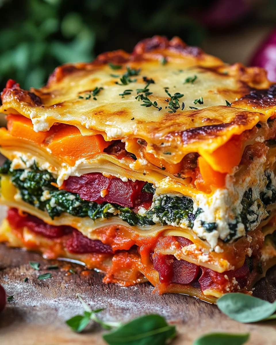Regenbogen Lasagne 24 Regenbogen