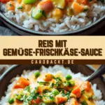 Reis mit Gemüse-Frischkäse-Sauce 24 Pinterest Hidden Image
