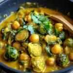 Rosenkohl-Curry mit Kichererbsen