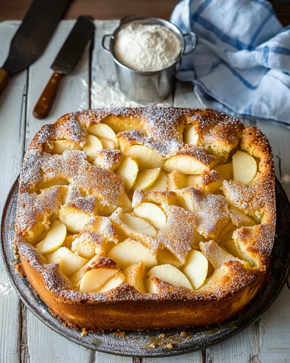 Ruck Zuck Apfelkuchen vom Blech