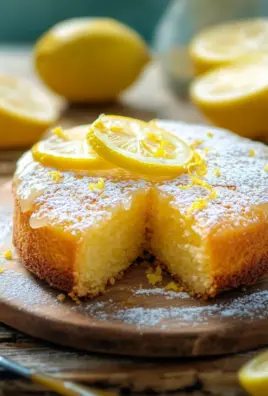 Saftiger Zitronenkuchen vom Blech