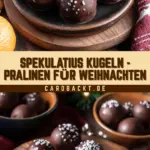 Spekulatius Kugeln - Pralinen für Weihnachten 17 Pinterest Hidden Image