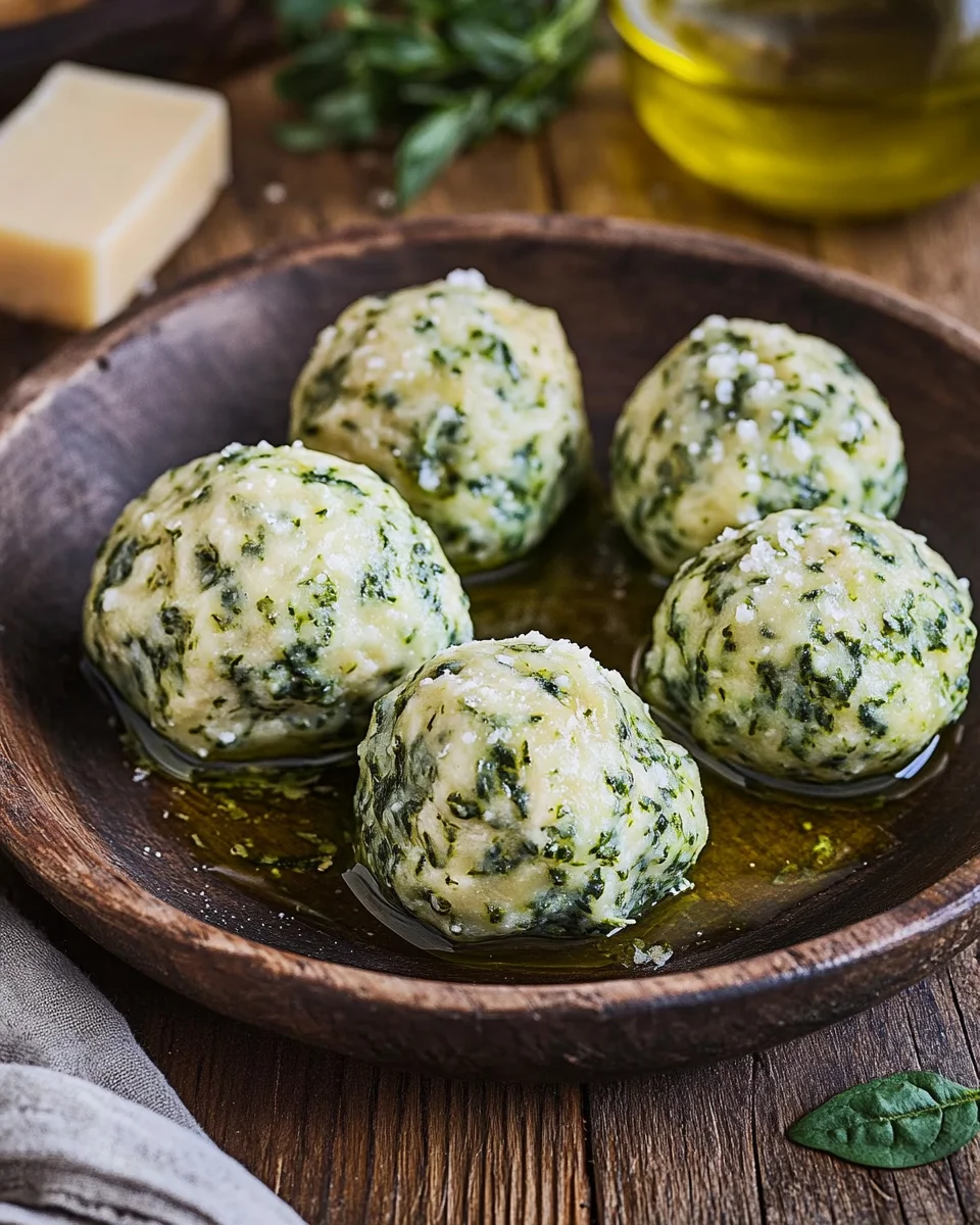 S&uuml;dtiroler Spinatkn&ouml;del