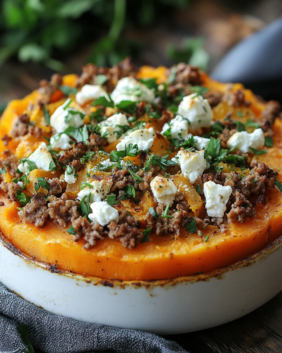 Süßkartoffel-Hackfleisch-Auflauf mit Feta 19 Süßkartoffel-Hackfleisch-Auflauf