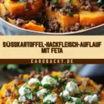 Süßkartoffel-Hackfleisch-Auflauf mit Feta 18 Pinterest Hidden Image