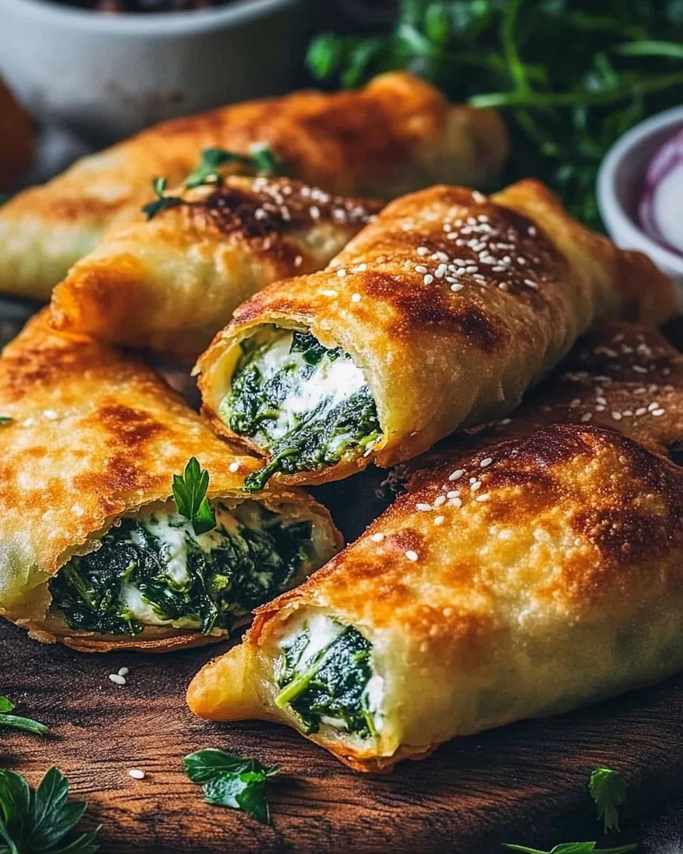 Vegane Kartoffeltaschen mit Spinat-Frischkäse-Füllung