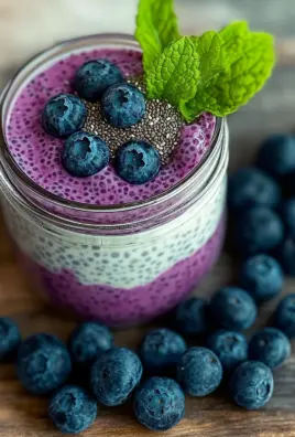 Veganer Blaubeer-Chia-Pudding 21 Veganer Blaubeer-Chia-Pudding