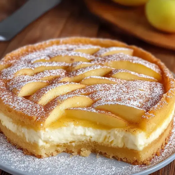Apfelkuchen mit Schmandcreme