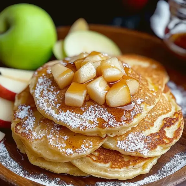 Apfelpfannkuchen klassisch und fluffig