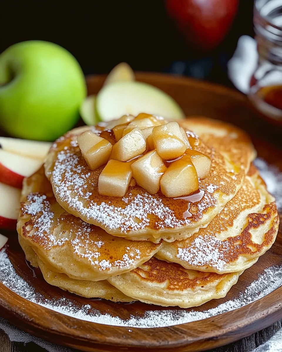 Apfelpfannkuchen klassisch und fluffig