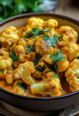 Blumenkohl Curry aus dem Backofen