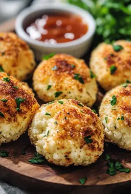 Blumenkohl-Mozzarella-Bällchen