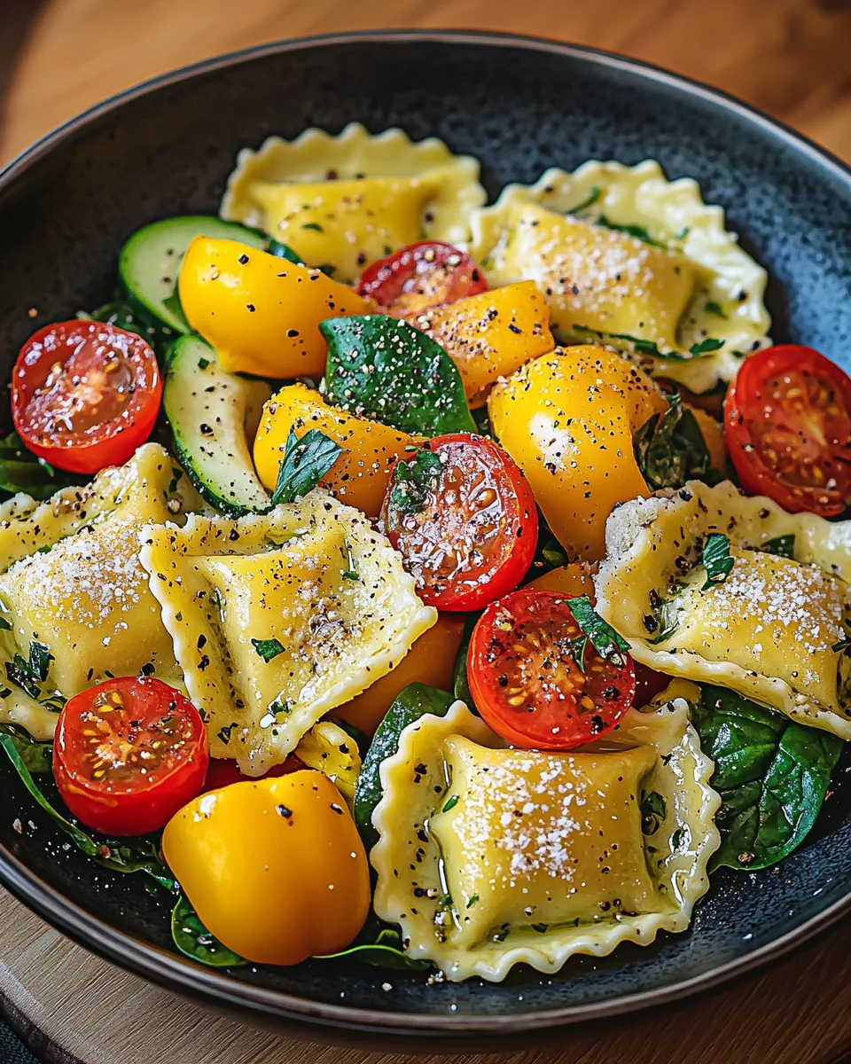 Bunte Ravioli-Gemüse-Pfanne 18 Bunte