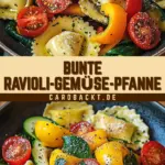Bunte Ravioli-Gemüse-Pfanne 17 Pinterest Hidden Image